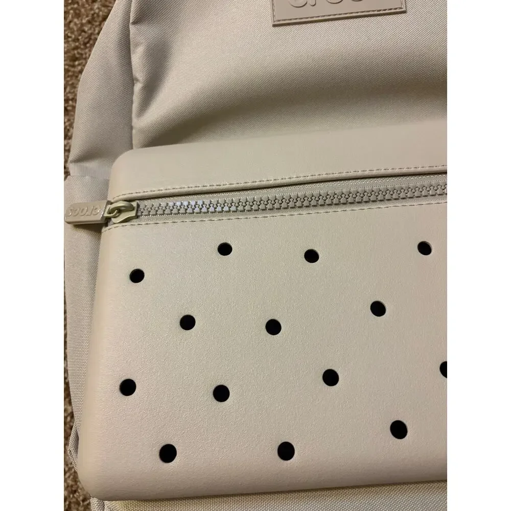 NWT Crocs Lightweight Backpack with Molded Front Storage Pocket